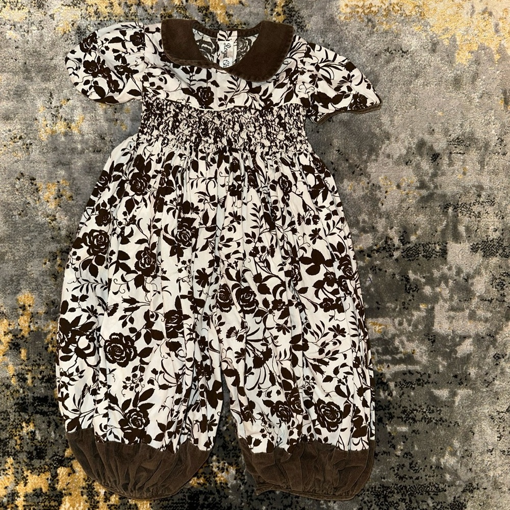 Floral Baby Romper